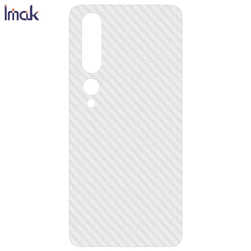 IMAK Carbon Fiber Texture Blød PVC-rygbeskytter til Xiaomi Mi 10 IMAK Carbon Fiber Texture Blød PVC-rygbeskytter til Xiaomi Mi 10
